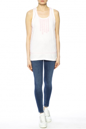 Two-layered top with crinkle, zdjęcie 2 Two-layered top with crinkle od Dsquared2